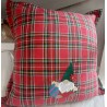 CUSCINO ARREDO RICAMO GNOMO-PALLA