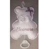 carillon ORSETTO GIRL con ricamo NOME