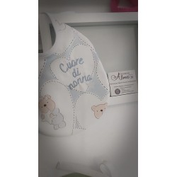 Bavaglino Orsetto cuore